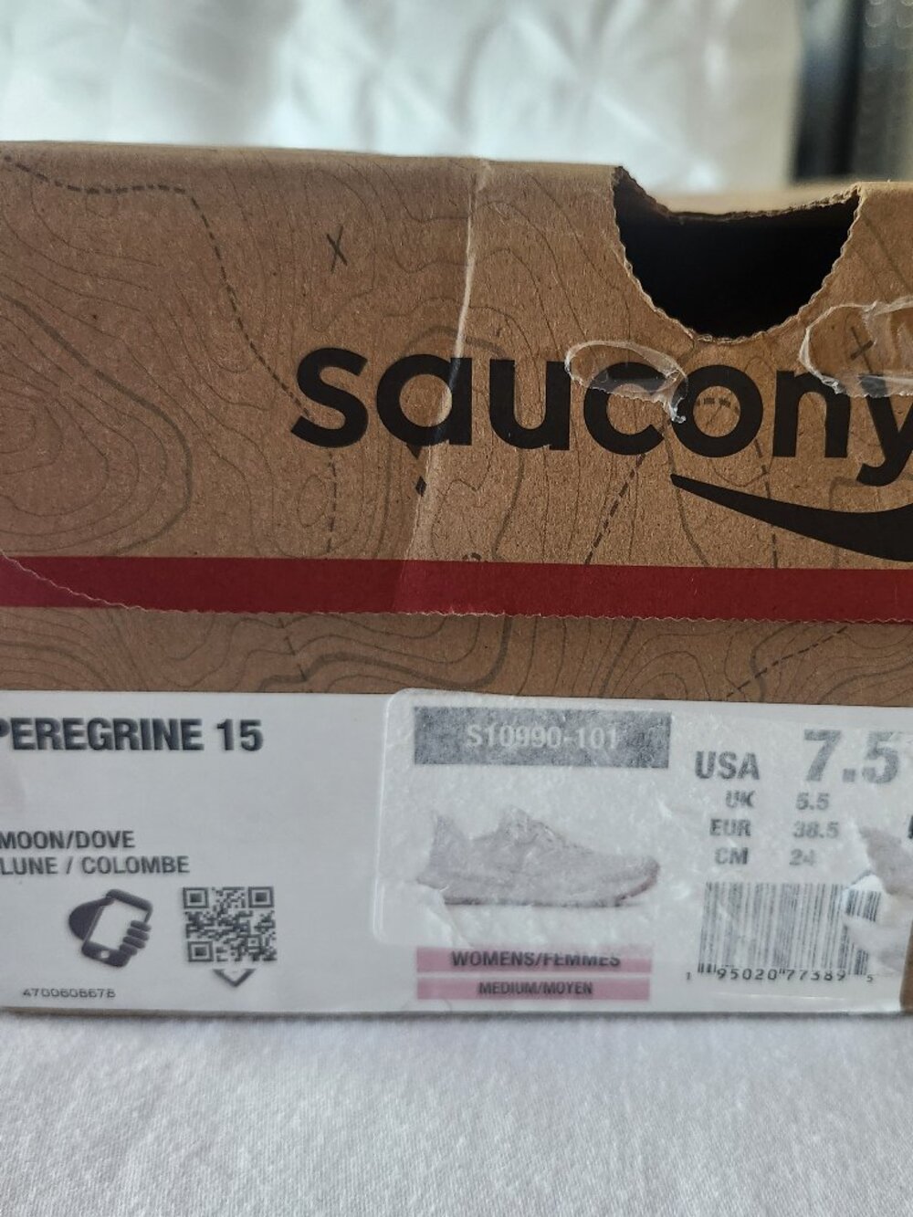 NIB Women's Saucony Peregrine 15 trail shoes 7.5 - Picture 2 of 13